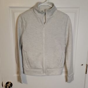 A New Day XS Soft Gray Zip Sweater